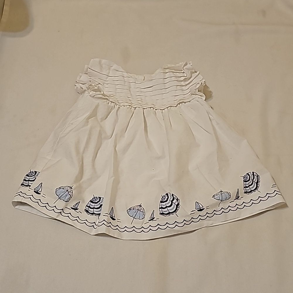 Janie and Jack sailor dress size 3mo